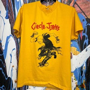Vintage Circle Jerks Skank Man Hanes Beefy-T 2000s era band tee